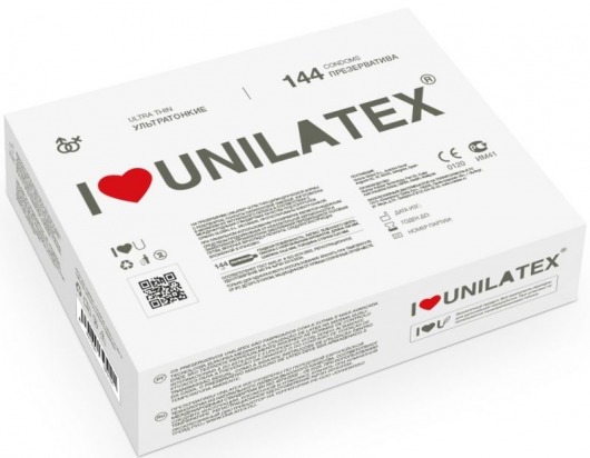 Ультратонкие презервативы Unilatex Ultra Thin - 144 шт. - Unilatex - купить с доставкой в Орле