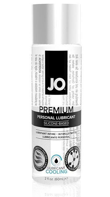 Охлаждающий лубрикант на силиконовой основе JO Personal Premium Lubricant Cooling - 60 мл. - System JO - купить с доставкой в Орле