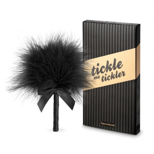 Пуховка для эротических игр Tickle Me Tickler - Bijoux Indiscrets - купить с доставкой в Орле