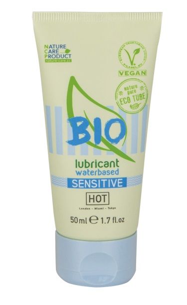 Органический лубрикант для чувствительной кожи Bio Sensitive - 50 мл. - HOT - купить с доставкой в Орле