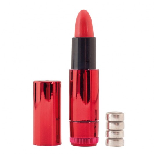 Красный вибратор в виде помады - 9 см. - ToyFa купить в Орле с доставкой в Orgasmix.ru Красный вибратор в виде помады - 9 см. - ToyFa