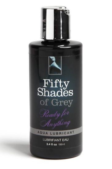 Лубрикант на водной основе Ready for Anything Aqua Lubricant - 100 мл. - Fifty Shades of Grey - купить с доставкой в Орле