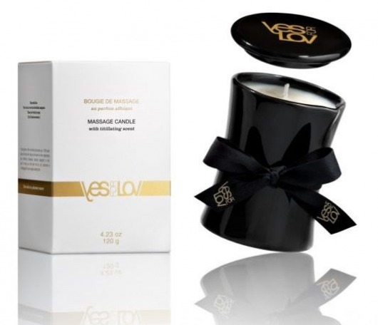 Массажная свеча Titillating Massage Candle - 120 мл. - YESforLOV - купить с доставкой в Орле