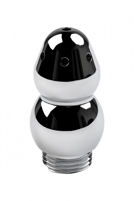 Металлический анальный душ с тремя насадками - ToyFa - купить с доставкой в Орле