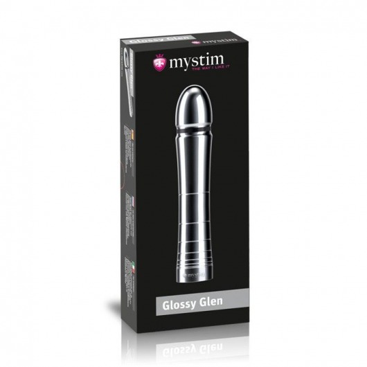 Фаллоимитатор для электростимуляции Glossy Glen Dildo - 14 см. - MyStim - купить с доставкой в Орле