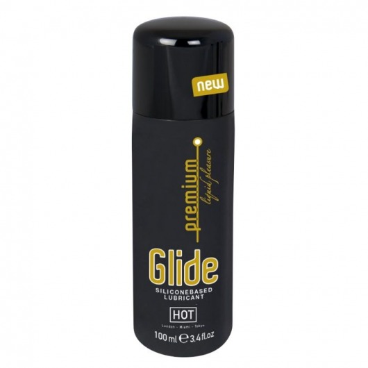 Интимный гель на силиконовой основе Premium Glide - 100 мл. - HOT - купить с доставкой в Орле