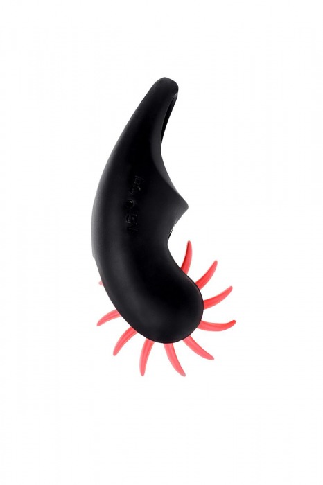 Чёрно-красное эрекционное виброкольцо Erotist - Erotist Adult Toys - в Орле купить с доставкой