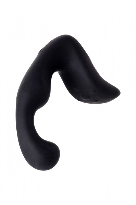 Чёрный изогнутый вибростимулятор простаты Erotist - Erotist Adult Toys - в Орле купить с доставкой