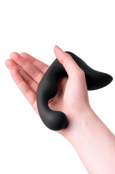 Чёрный изогнутый вибростимулятор простаты Erotist - Erotist Adult Toys - в Орле купить с доставкой