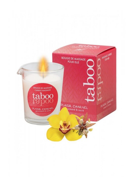 Массажное аромамасло с афродизиаками для женщин RUF Taboo Plaisir charnel - 60 гр. - RUF - купить с доставкой в Орле