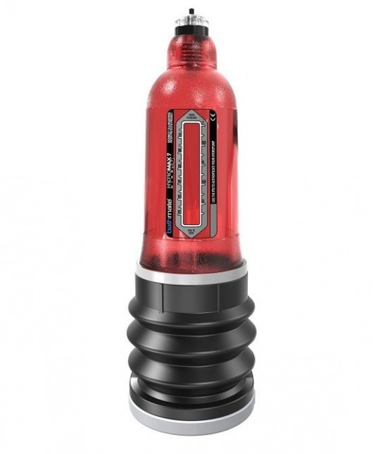 Красная гидропомпа HydroMAX7 Wide Boy - Bathmate - в Орле купить с доставкой