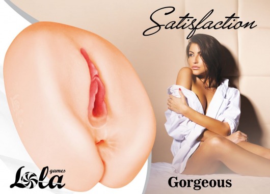 Мастурбатор с 2 тоннелями Satisfaction Gorgeous - Lola Games - в Орле купить с доставкой