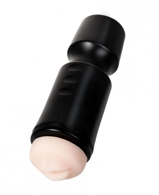 Мастурбатор-ротик A-Toys в черной колбе - A-toys - в Орле купить с доставкой