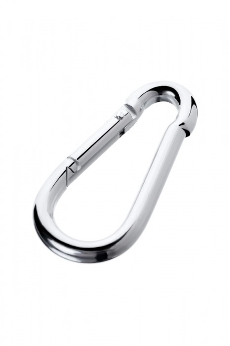 Серебристый карабин TOYFA Metal - ToyFa - купить с доставкой в Орле