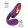 Фиолетовый вибромассажер с клиторальной стимуляцией Megam - ToyFa купить в Орле с доставкой в Orgasmix.ru Фиолетовый вибромассажер с клиторальной стимуляцией Megam - ToyFa