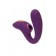 Фиолетовый вибромассажер с клиторальной стимуляцией Megam - ToyFa купить в Орле с доставкой в Orgasmix.ru Фиолетовый вибромассажер с клиторальной стимуляцией Megam - ToyFa