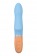 Голубой силиконовый вибратор Bluebell - 18,5 см. - ToyFa